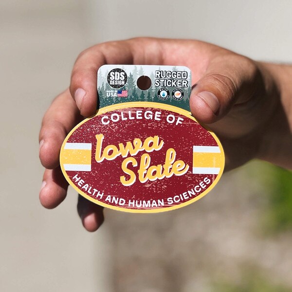 College of Health & Human Sciences Rugged Sticker (3.5")